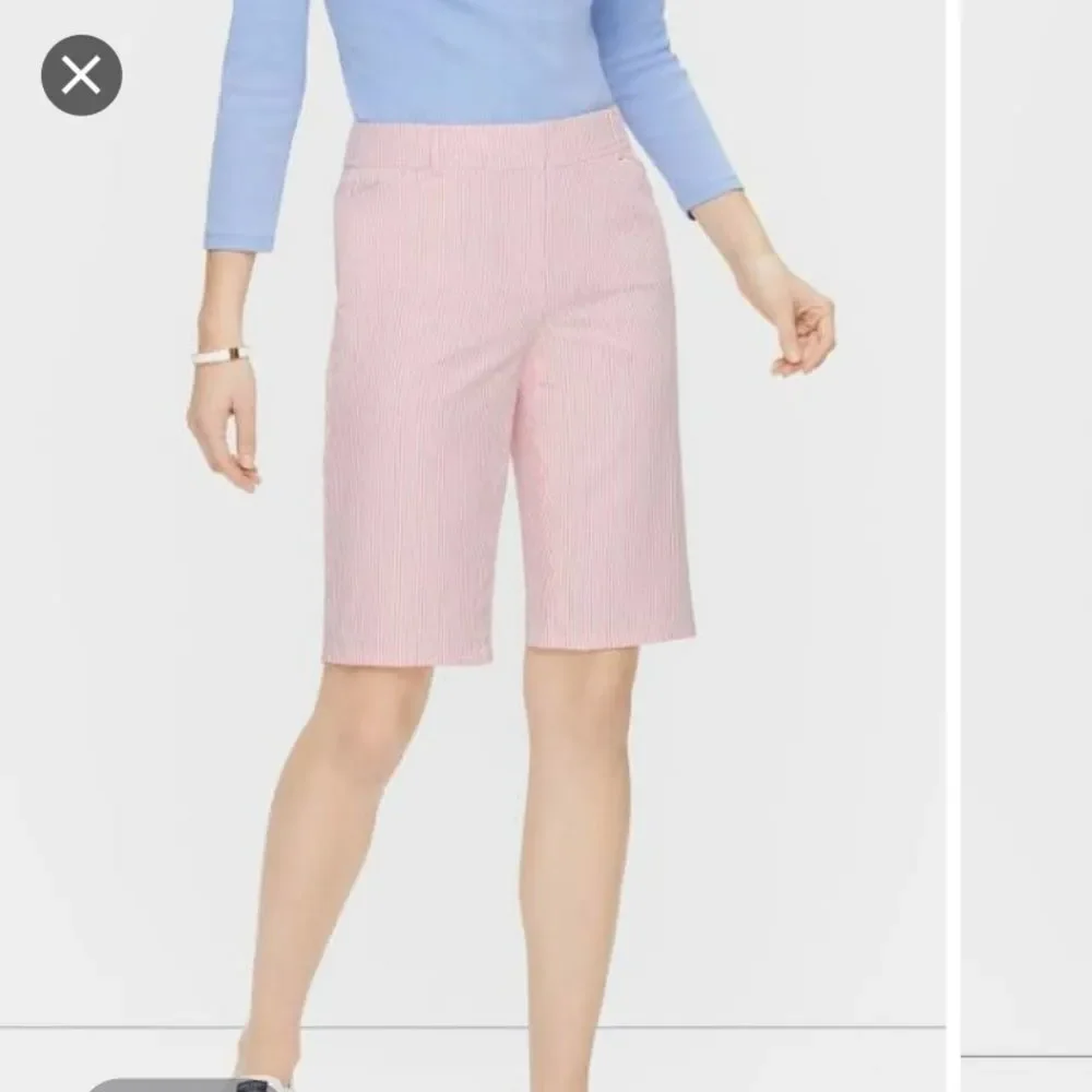 ❤️5/$25 Talbots Light Pink Perfect Shorts Bermuda
